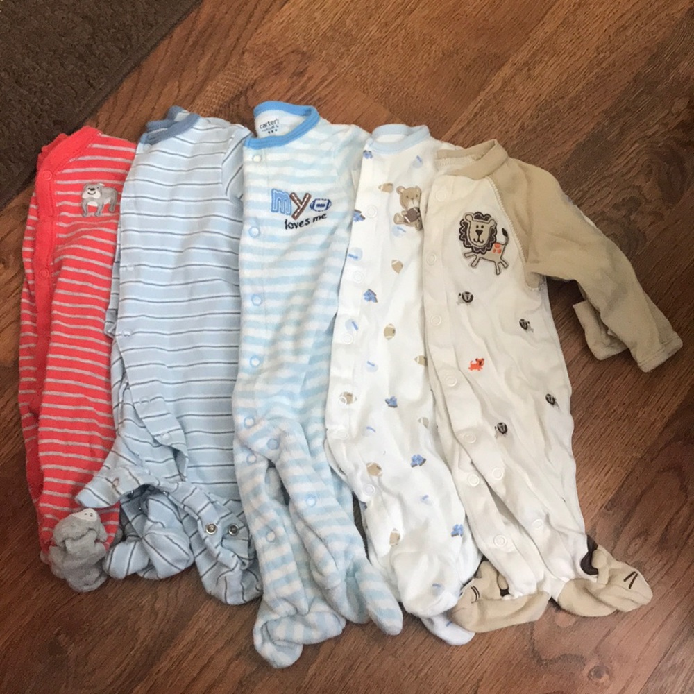 Newborn sleepers lot